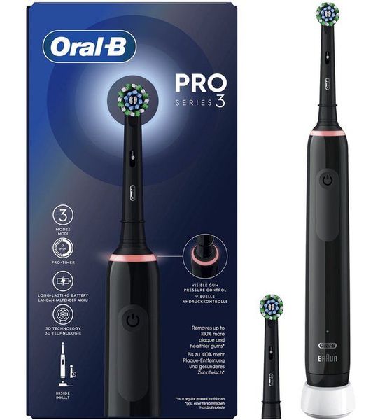 Pro Series 3 Elektrische Tandenborstel Zwart