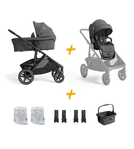 Kinderwagen Joie Signature Versiti Ebony