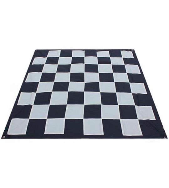 Levensgroot Schaak Dambord - 500x500 cm - Rugged Nylon met haringen