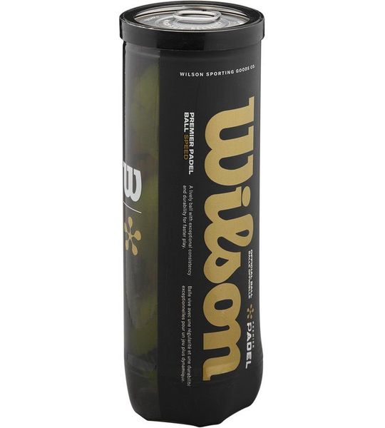 Wilson Premier Padel Speed Balls Canister