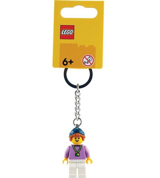 LEGO Sleutelhanger - Meisje met zonnebloemkoord