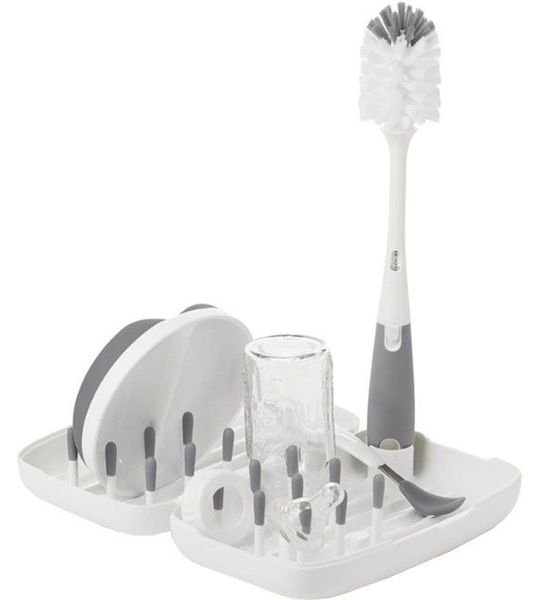 OXO Tot Droogrek&Borstel Reisset - Grey