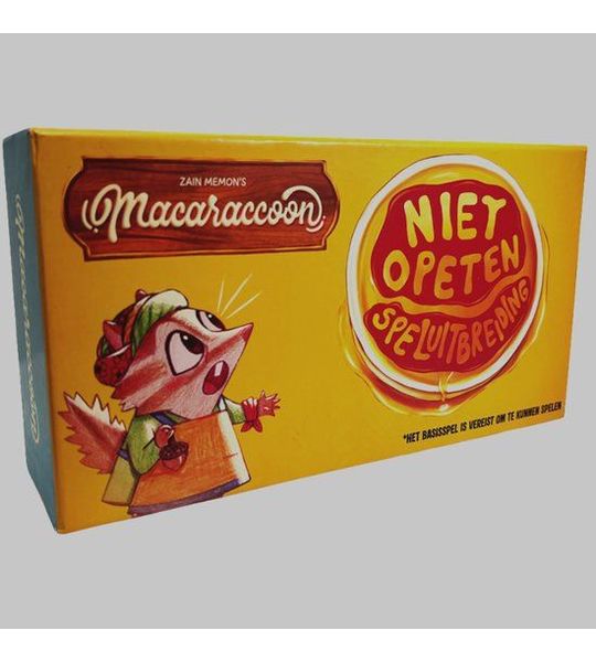 Macaraccoon - Niet Opeten Speluitbreiding