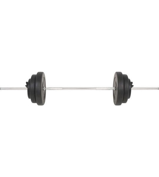 vidaXL-Halter-met-gewichten-60-kg