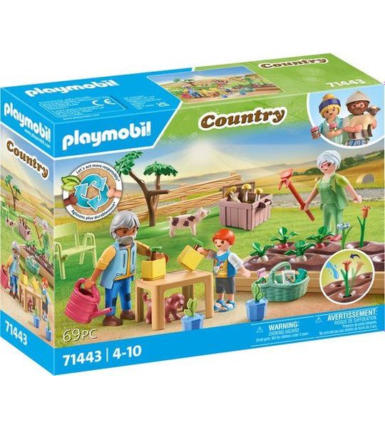 PLAYMOBIL Country Idyllische moestuin bij de grootouders - 71443