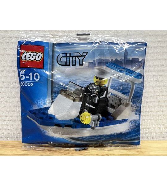 LEGO 30002 City - Police Boat / Politieboot (Polybag)