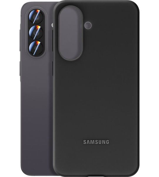 Samsung Silicone Telefoonhoesje Voor Samsung Galaxy A37 Zwart