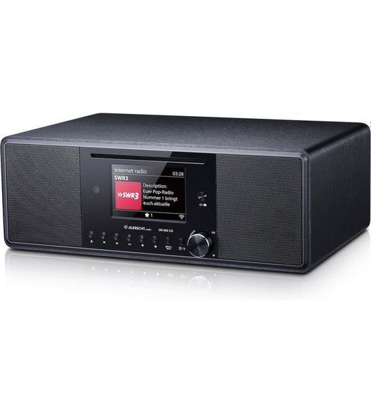 Albrecht DR 895 Hybride radio Zwart