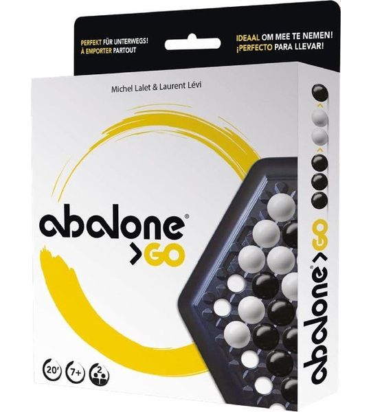 Abalone Go reisspel - 2 spelers - strategisch spel