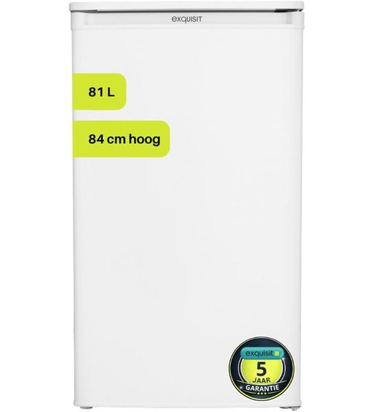 Exquisit KS117-3-041EW Tafelmodel koelkast zonder vriesvak Wit