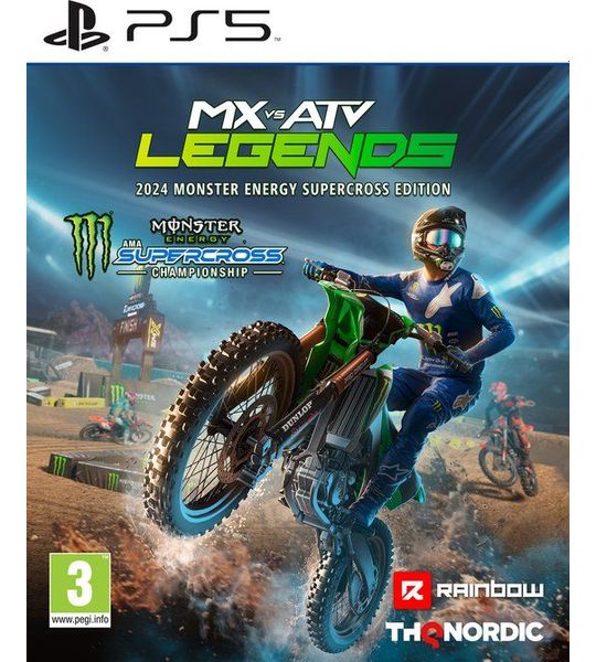 Mx Vs Atv Legends - 2024 Monster Energy Supercross Edition Playstation 5