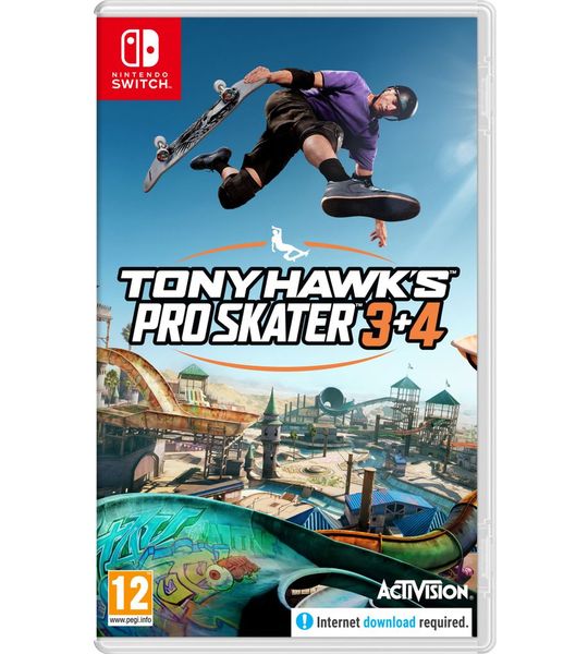 Activision Blizzard Tony Hawk's Pro Skater 3+4 Nintendo Switch Game