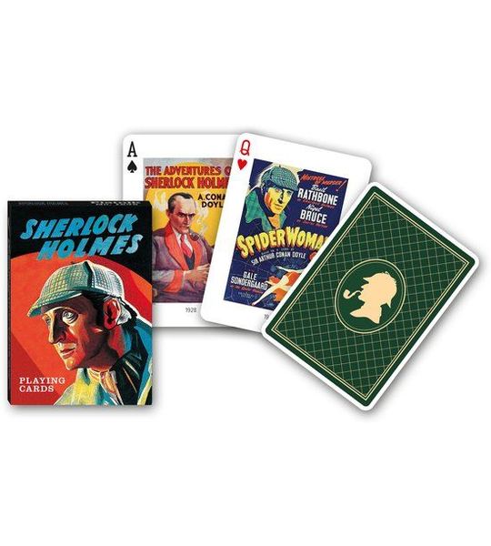 Piatnik Sherlock Holmes Speelkaarten - Enkeldeks