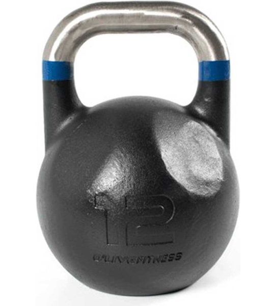 Olive Competitive 12kg Kettlebell Zwart 12 kg