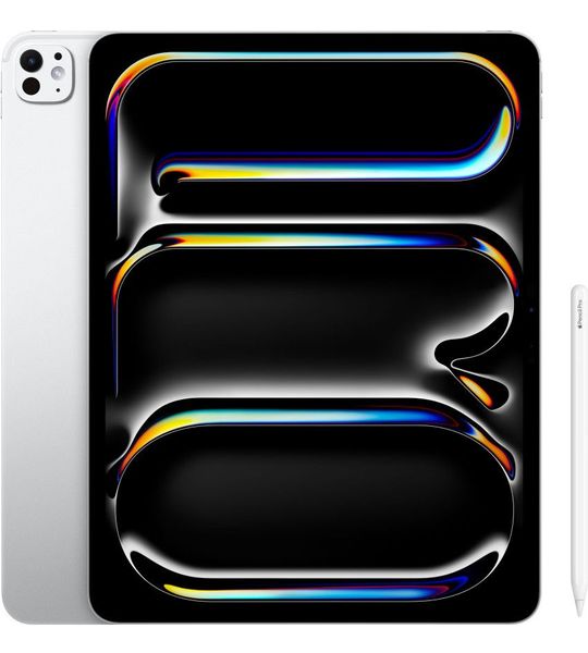 Apple iPad Pro (2024) Nano 13 inch 2 TB Wifi Zilver + Apple Pencil Pro