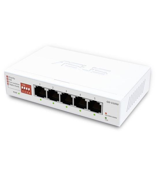 Asus Qg-u1050 5-port 2.5g Unmanaged Switch