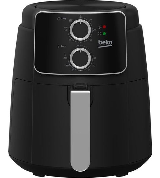 Beko FRL2242B Enkel 3,9 l Vrijstaand 1500 W Heteluchtfriteuse Zwart