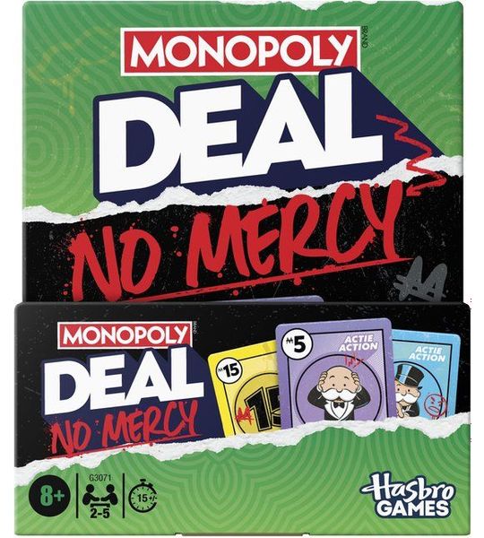 Monopoly Deal No Mercy - Kaartspel - Belgische Editie