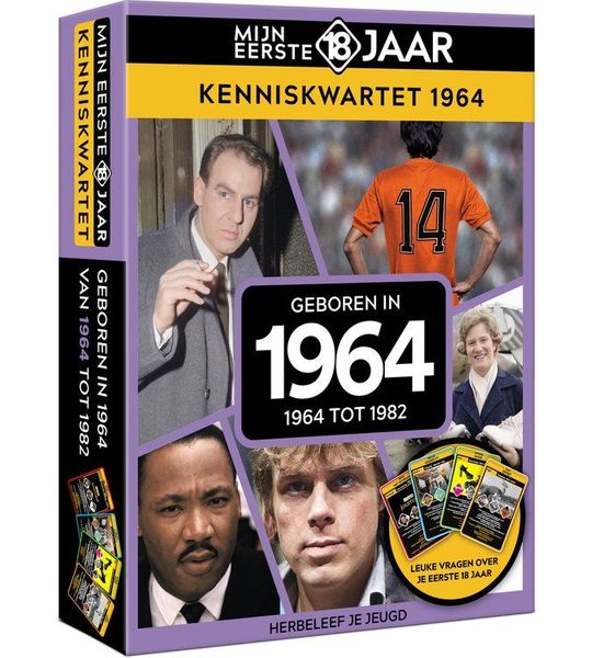 Tucker's Fun Factory Mijn eerste 18 jaar Kenniskwartet 1964 NL