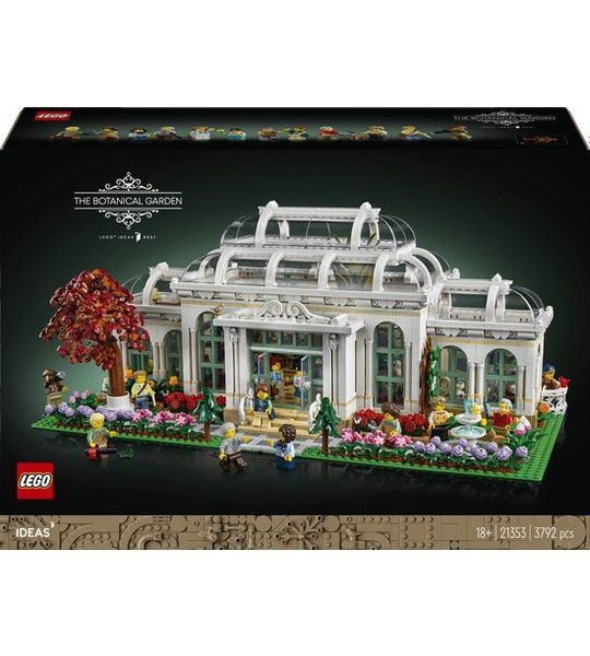 LEGO 21353 The Botanical Garden - Lego Ideas 21353 De Botanische Tuinen