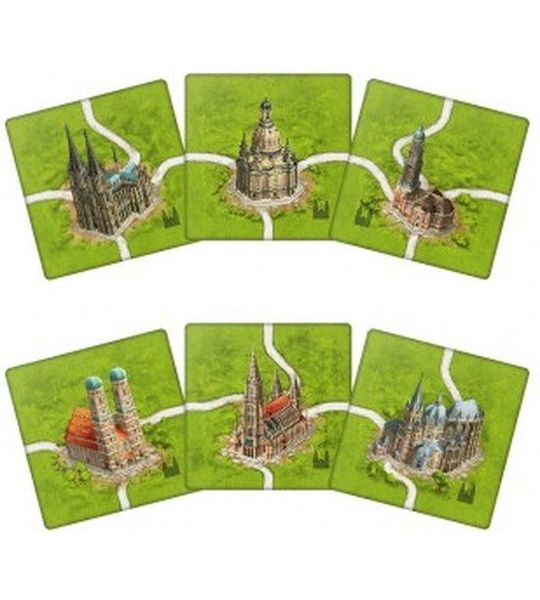 Carcassonne Mini Uitbreiding - Kathedralen in Duitsland 3.0