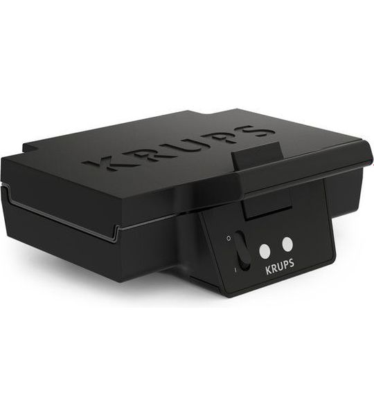 Krups FDK462 Tosti apparaat Zwart