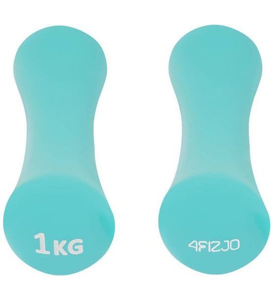 4Fizjo - Neopreen 8-vormige Dumbbells - 2 stuks - 2 kg