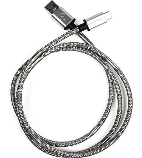 FUSECHICKEN Armour Charge-C USB-C-naar-USB-A Zilver