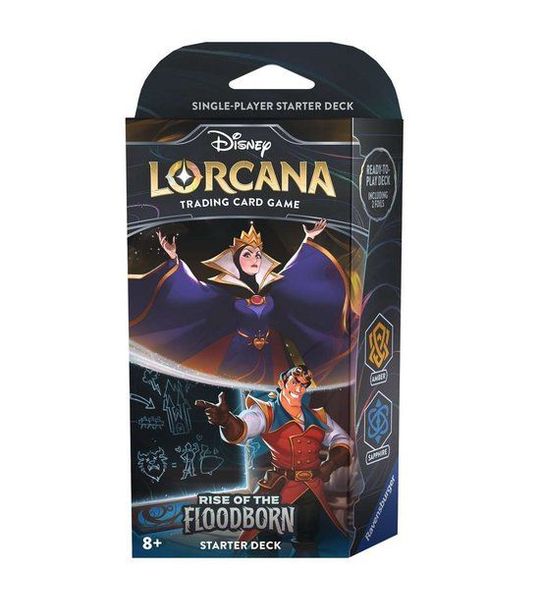 Disney Lorcana - Rise of the Floodborn - Starter Deck The Queen & Gaston