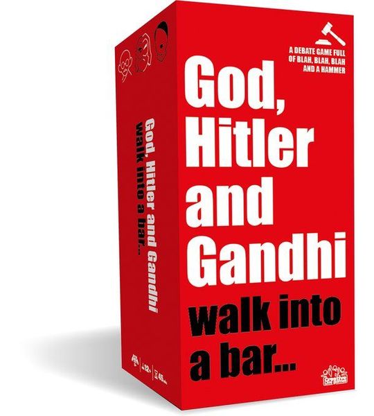 God, Hitler and Gandhi walk into a bar - Partyspel