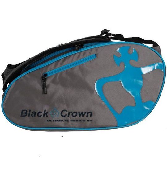 Black Crown Ultimate Series V2 Padeltas Gris/Azul ÚNICA