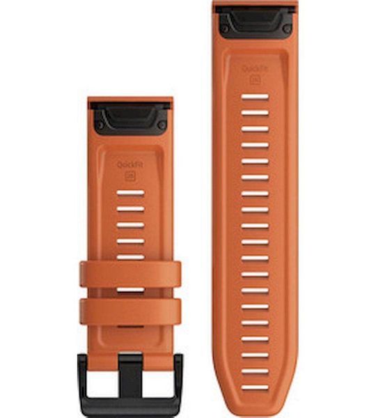Garmin Siliconen Band 26mm Oranje/zwart