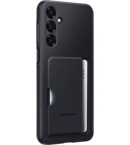 Samsung Galaxy A16 Card Slot Back Cover Zwart