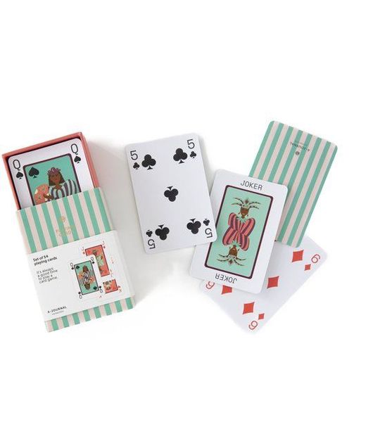 A-Journal Playing Cards - Green