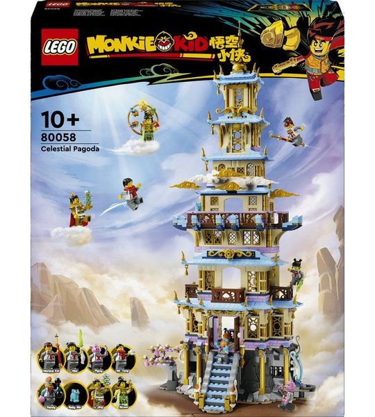 LEGO Monkie Kid 80058, Bouwpakket, 10 jaar, Kunststof, 1621 stuk(s), 2,16 kg