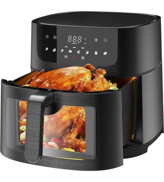 RVV® Airfryer XXL - Mini-oven - Heteluchtfriteuse - 9L - 8 Programma's