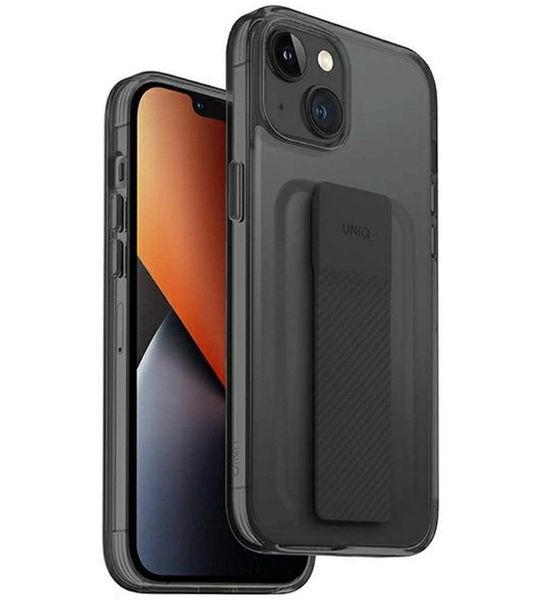 Uniq Iphone 14, Hoesje Heldro, Flexgrip, Grijs
