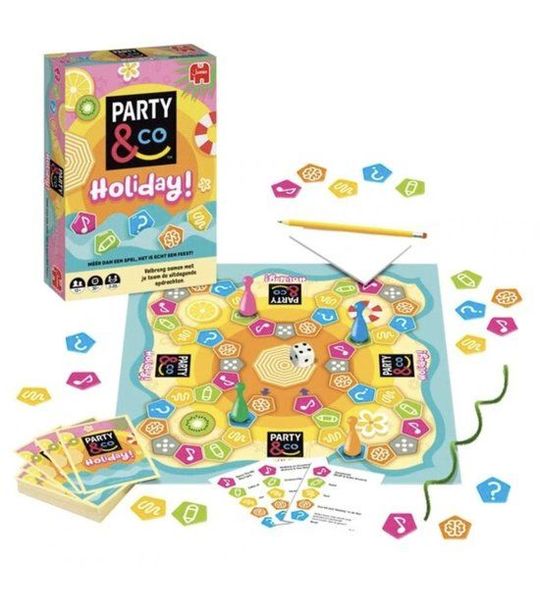 Jumbo - Party & Co Holiday - Gezelschapsspel - Partyspel