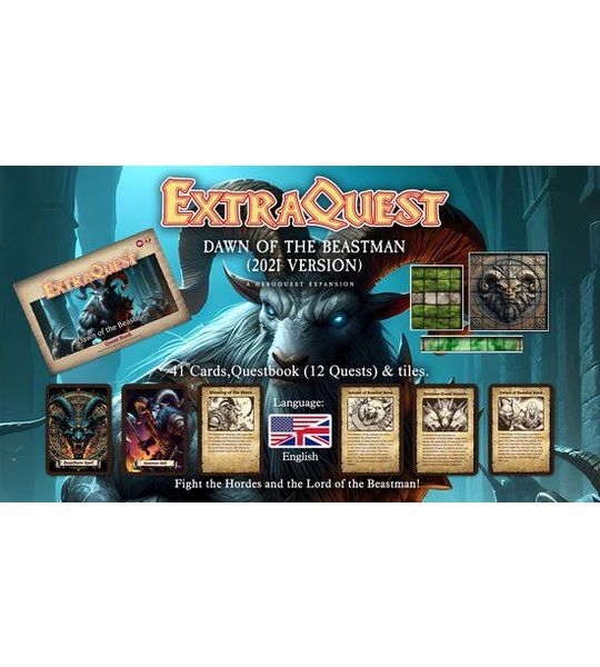ExtraQuest Dawn of the Beastman Expansion - HeroQuest 2021 Edition
