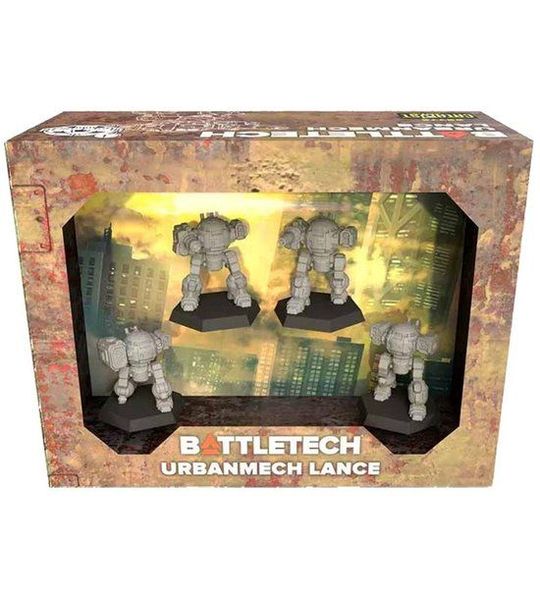 Battletech: Urbanmech Lance Force Pack - Miniatures - Catalyst Game Labs