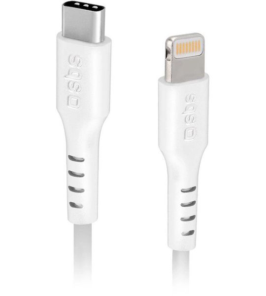 Sbs Mobile Usb-c Naar Lightning 1m Kabel 1 M Wit