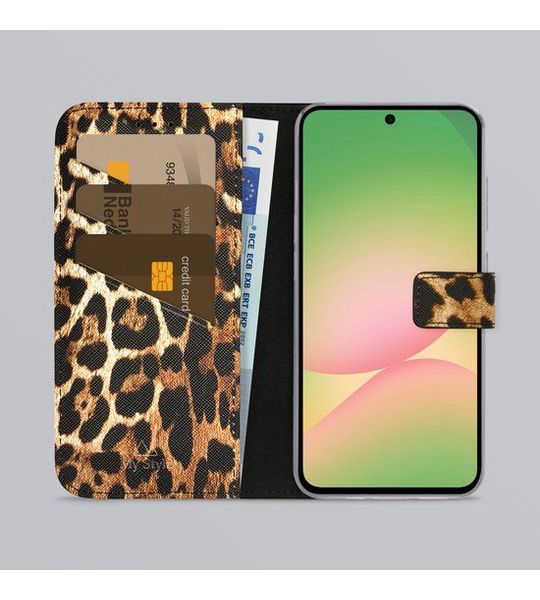 Mystyle Flex Wallet Telefoonhoesje Voor Samsung A36/a56 Wild Leopard