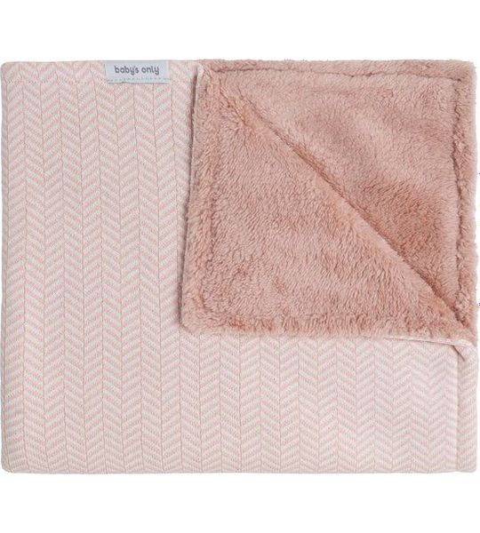 Deken Wieg Baby's Only Dawn Teddy Blush/Ecru