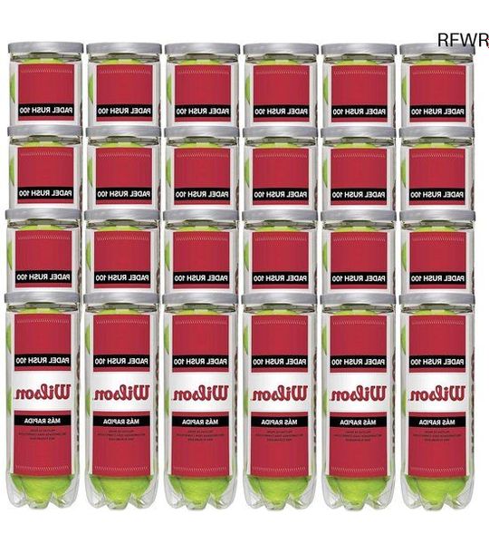 RFWR® Padel Rush 100 Ballenbox - 24 Buizen met 3 Balen Per Buizen