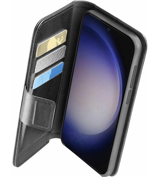Cellularline Book Agenda Case Voor Samsung Galaxy S24 Plus Zwart