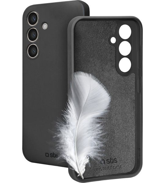 SBS Cover Instinct Telefoonhoesje Voor Samsung Galaxy S24 Zwart