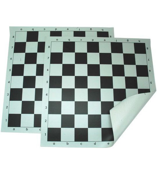 HOT Games Schaakb.vinyl rolb.45 mm wit/zwart 47cm