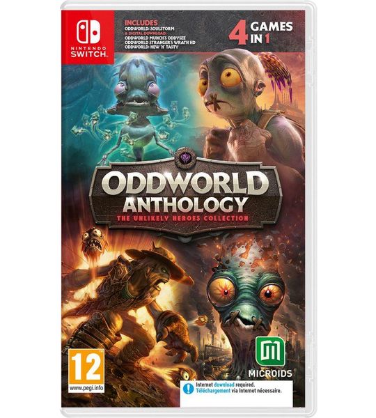 Oddworld Anthology: The Unlikely Heroes Collection Switch