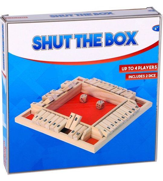 Spel Shut The Box 4 Spelers