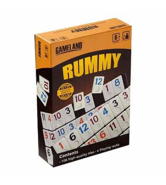 Rummy - spel - voor kinderen en volwassenen - gezelschapsspel